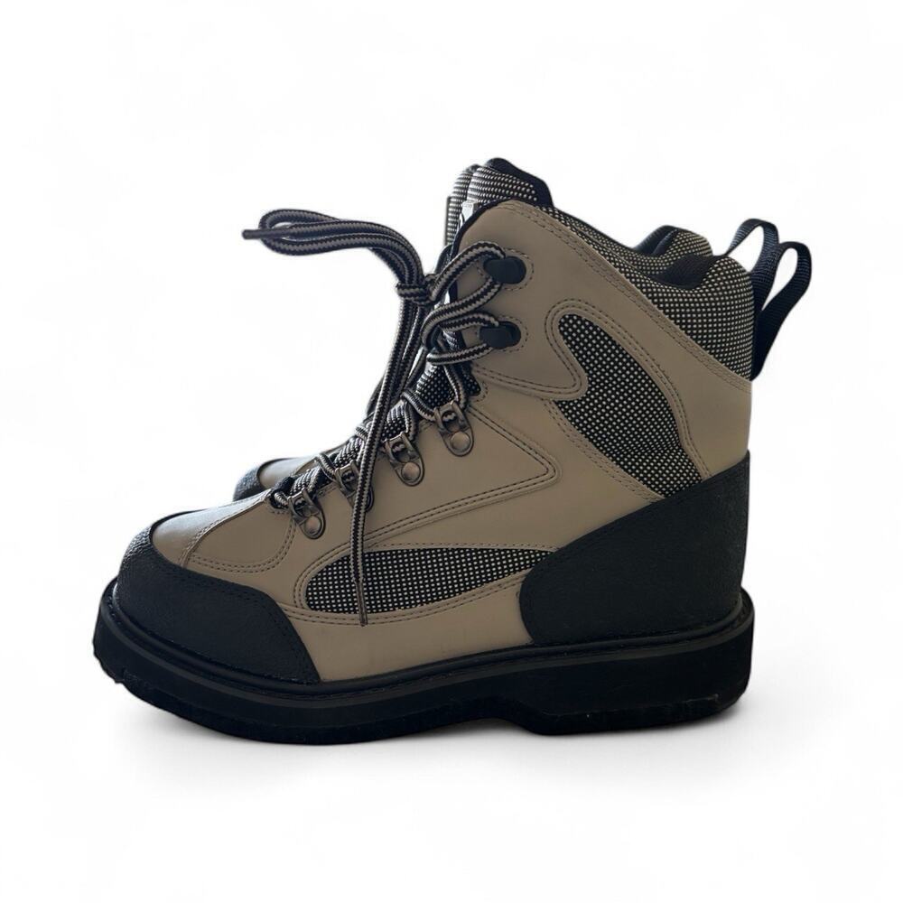 Hodgman Felt Sole Wading Fishing Lace Up Boots Shoes Men's Size 8 Super Clean! - Picture 3 of 8